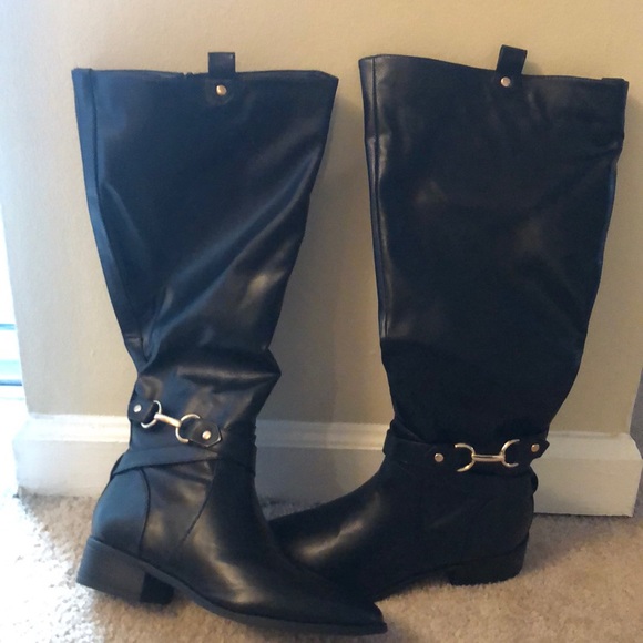 JustFab Shoes - Just Fab boots NEVER WORN